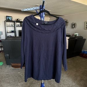 Briggs navy blue lightweight pullover Sweater size XL